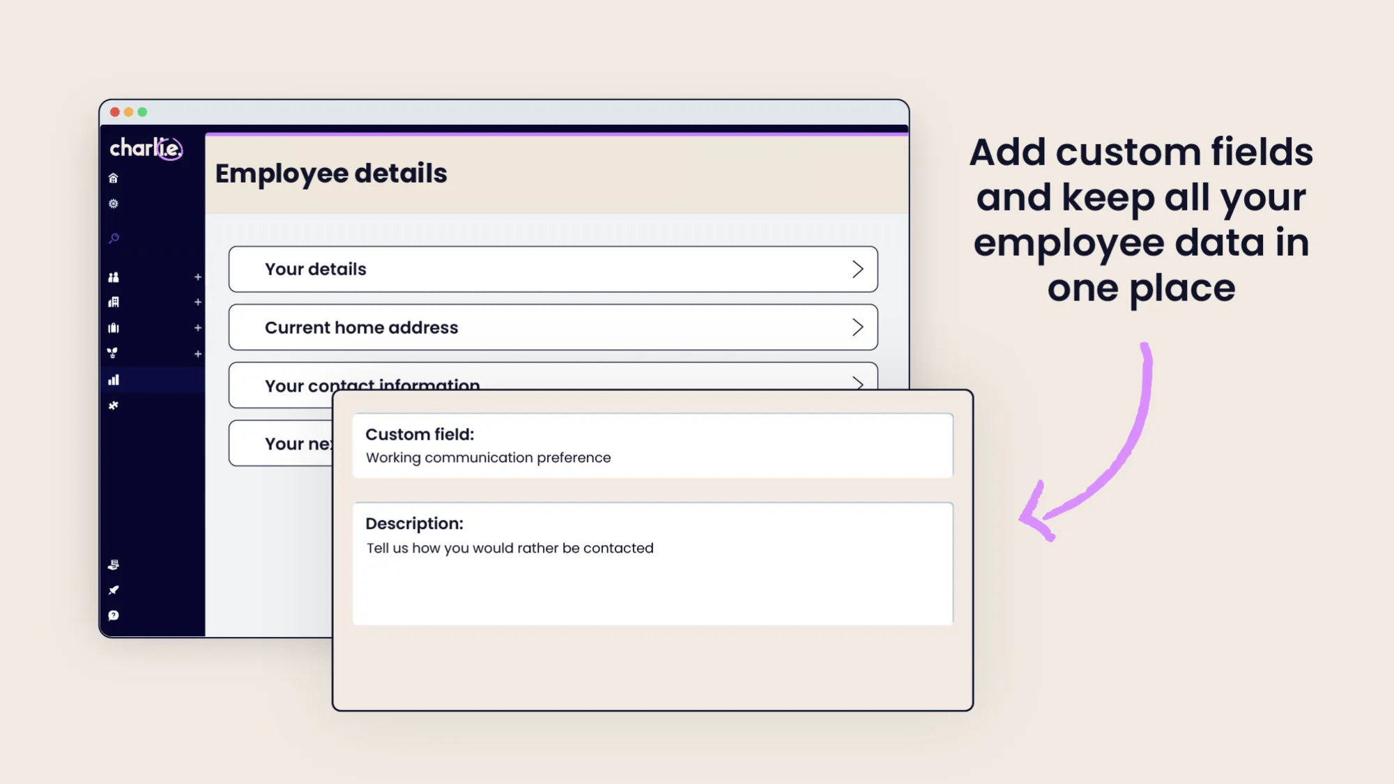 Add custom fields to your employee directory with Charlie.webp