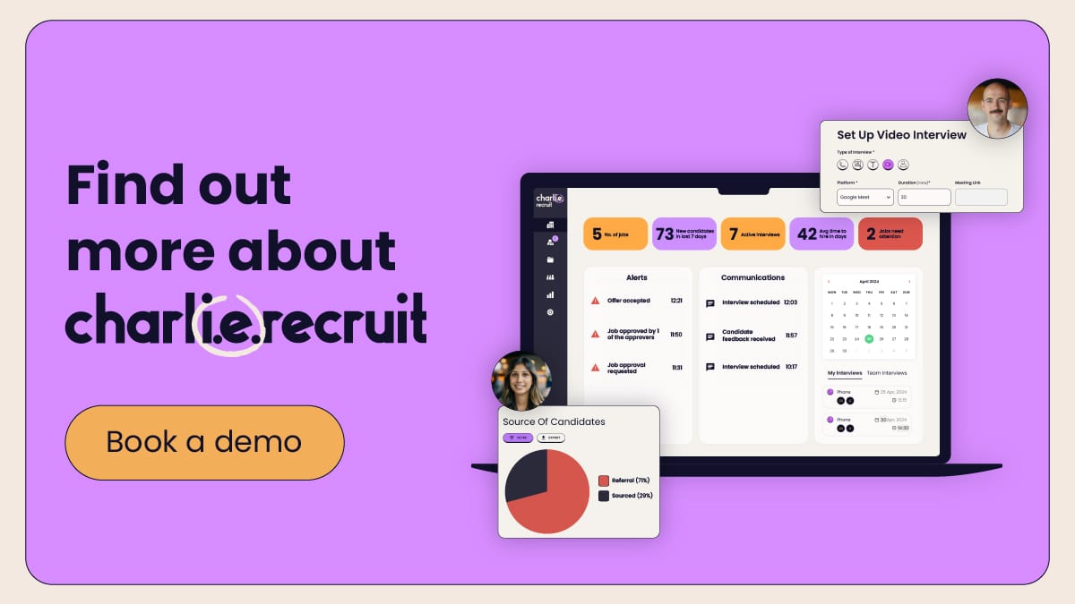 Click here to book a demo with Recruit