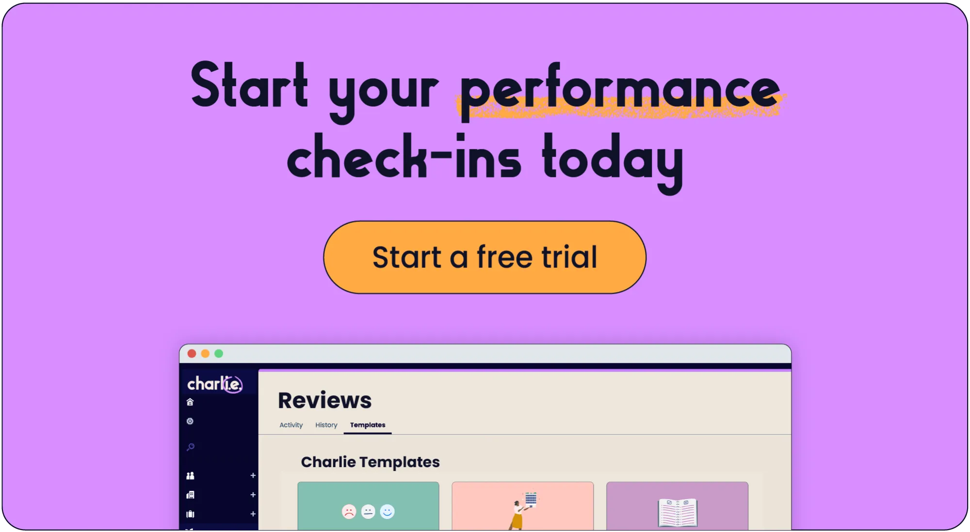 Click here to start your performance check ins