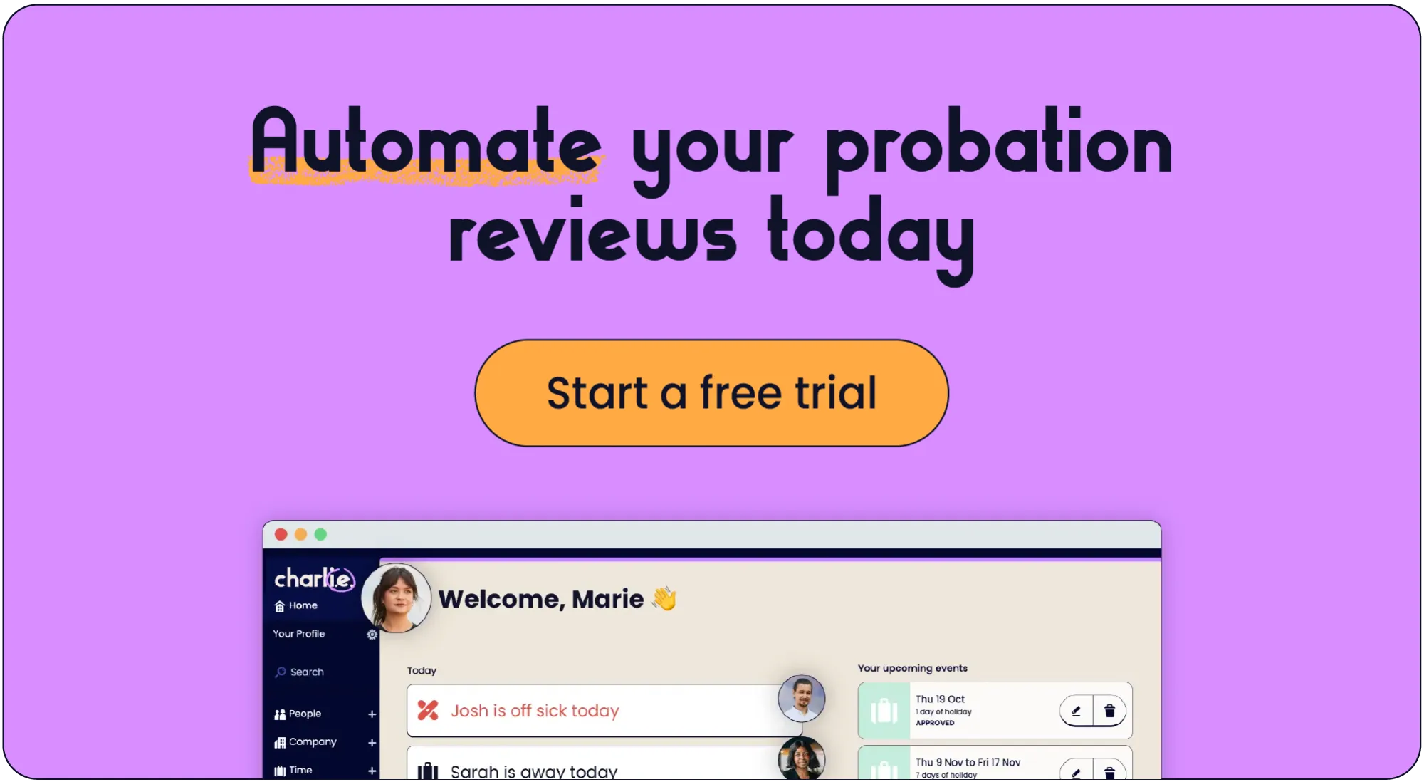 Click here to start a free trial