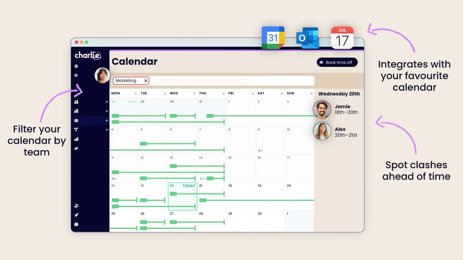 Shared calendar inside CharlieHR.webp