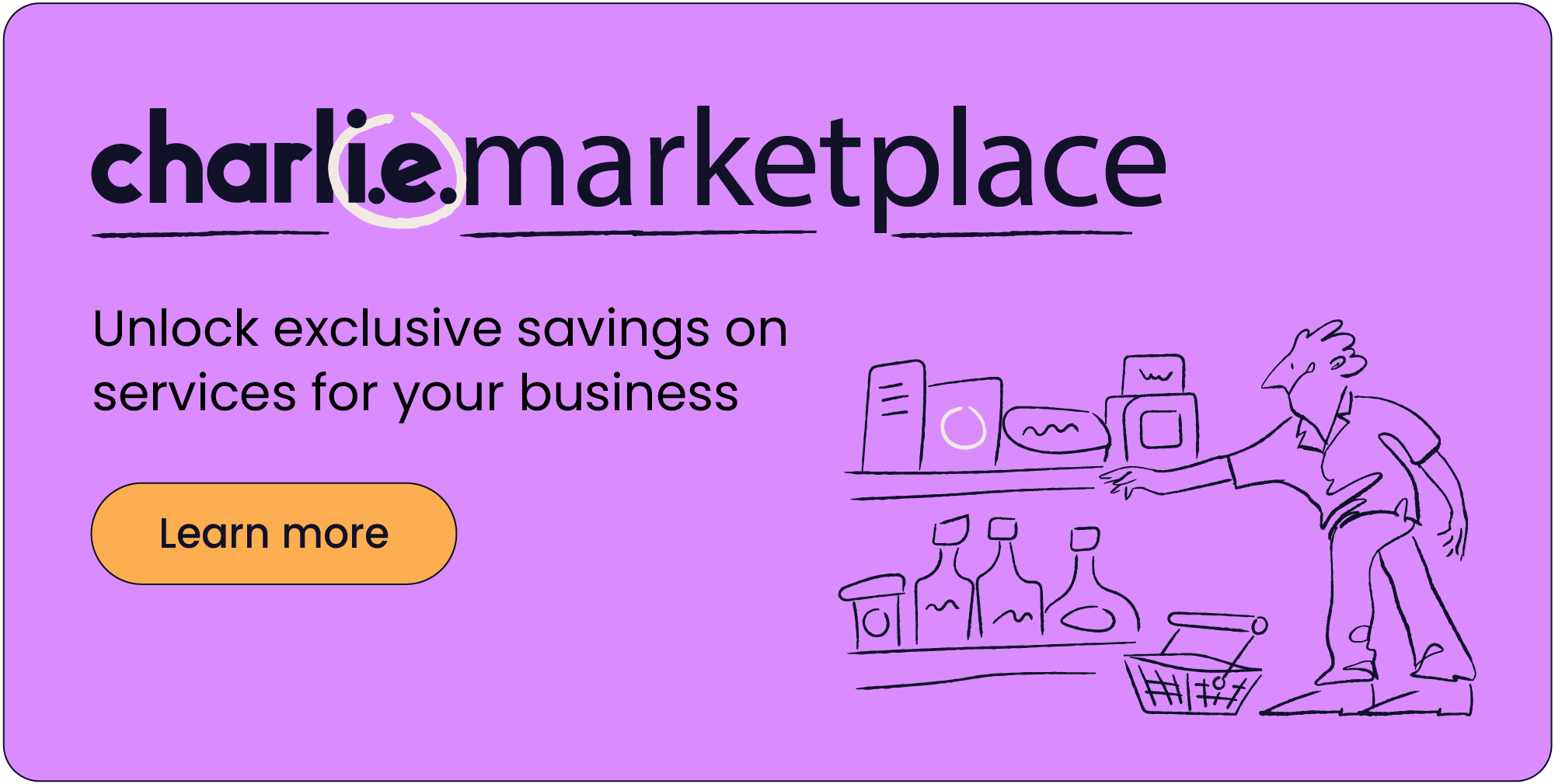 Click to learn more about Charlie Marketplace