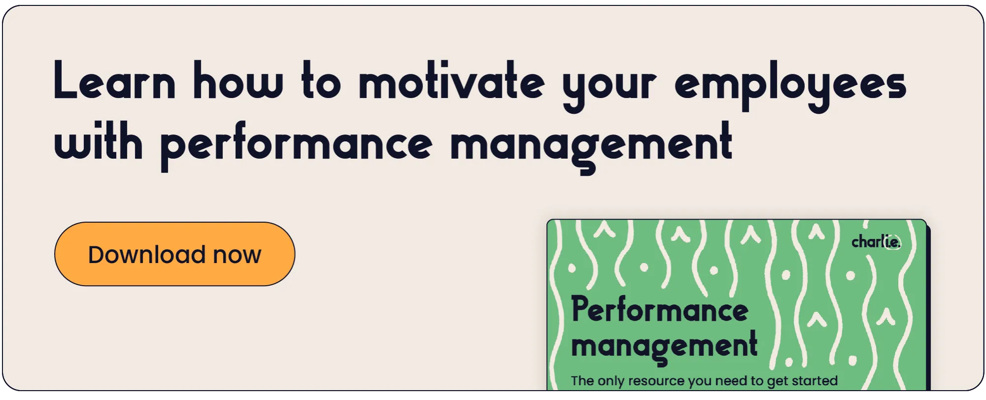 Click here to download our guide on performance management