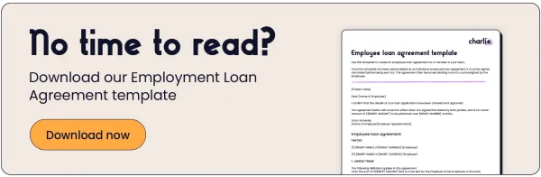 Download our employee loan agreement template